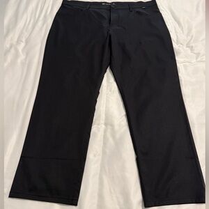 NWOT Men's Travis Mathew Open to Close Black Golf Pants, Sz 40